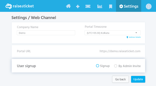 Enable public user signup