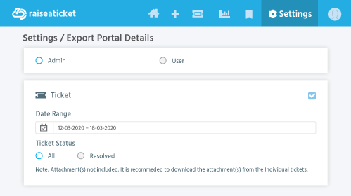 free helpdesk export portal details